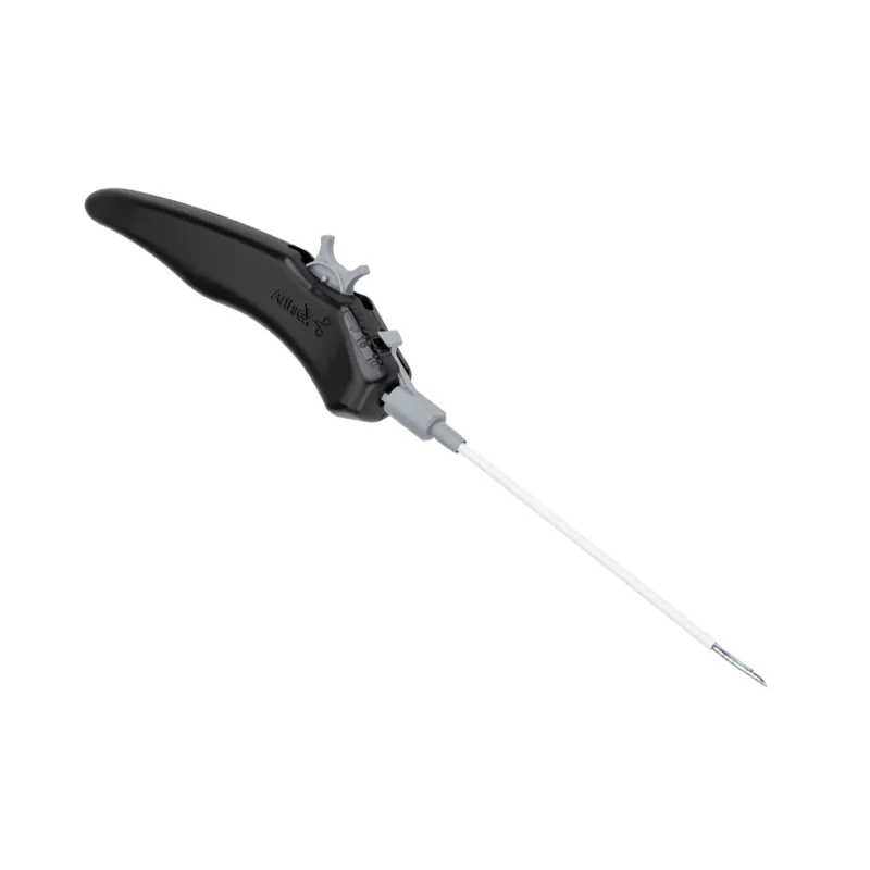 [AR-4570] Implante FiberStitch, curvo con 2 Implantes de Poliéster y FiberWire 2-0